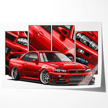 Load image into Gallery viewer, Nissan Skyline R34 #019 - #027
