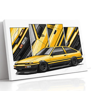 Toyota Corolla AE86 LEVIN Trueno Liftback #299- #307