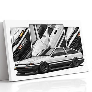 Toyota Corolla AE86 LEVIN Trueno Liftback #299- #307
