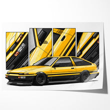 Load image into Gallery viewer, Toyota Corolla AE86 LEVIN Trueno Liftback #299- #307
