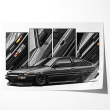 Load image into Gallery viewer, Toyota Corolla AE86 LEVIN Trueno Liftback #299- #307
