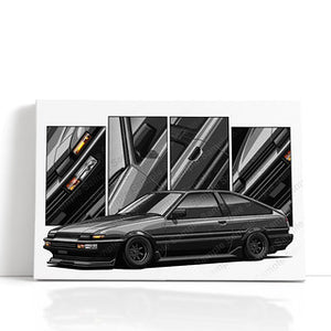 Toyota Corolla AE86 LEVIN Trueno Liftback #299- #307