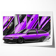 Load image into Gallery viewer, Toyota Corolla AE86 LEVIN Trueno Liftback #299- #307
