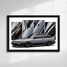 Load image into Gallery viewer, Toyota Corolla AE86 LEVIN Trueno Liftback #299- #307
