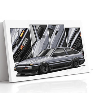 Toyota Corolla AE86 LEVIN Trueno Liftback #299- #307