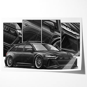 Audi S6 RS6 A6 Avant C8 Wagon #089- #097