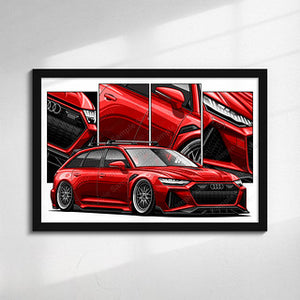 Audi S6 RS6 A6 Avant C8 Wagon #089- #097