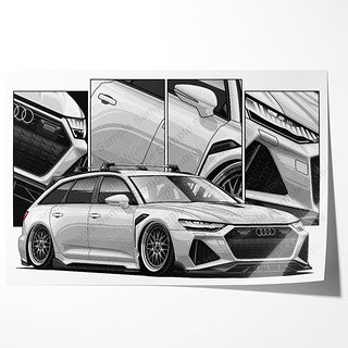 Audi S6 RS6 A6 Avant C8 Wagon #089- #097