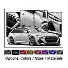 Load image into Gallery viewer, Audi S6 RS6 A6 Avant C8 Wagon #089- #097
