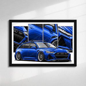 Audi S6 RS6 A6 Avant C8 Wagon #089- #097