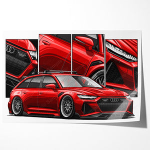 Audi S6 RS6 A6 Avant C8 Wagon #089- #097