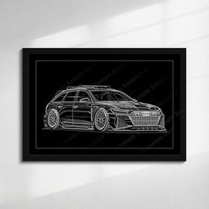 Audi S6 RS6 A6 Avant C8 Wagon #089- #097