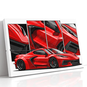 Chevrolet Corvette C8 Widebody Liberty Walk #028- #036