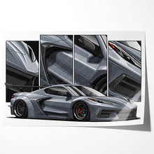 Load image into Gallery viewer, Chevrolet Corvette C8 Widebody Liberty Walk #028- #036
