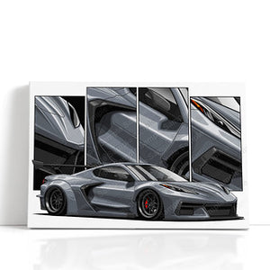 Chevrolet Corvette C8 Widebody Liberty Walk #028- #036