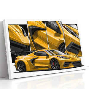 Chevrolet Corvette C8 Widebody Liberty Walk #028- #036