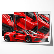 Load image into Gallery viewer, Chevrolet Corvette C8 Widebody Liberty Walk #028- #036
