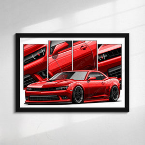 Chevrolet Camaro 5th Gen Facelift #055- #063