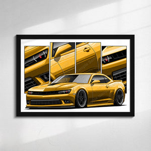 Chevrolet Camaro 5th Gen Facelift #055- #063