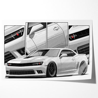 Chevrolet Camaro 5th Gen Facelift #055- #063