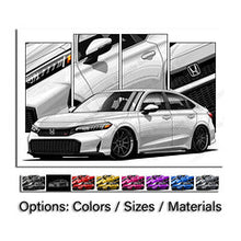 Load image into Gallery viewer, Honda Civic 11th Gen Sedan 2025 - 2026 Facelift SI #598- #606
