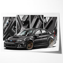 Load image into Gallery viewer, Subaru WRX Impreza 2011-2014 STI Stink Eye Sedan #010 - #018
