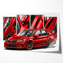 Load image into Gallery viewer, Subaru WRX Impreza 2011-2014 STI Stink Eye Sedan #010 - #018
