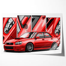 Load image into Gallery viewer, Subaru WRX Impreza 2004-2005 STI Blob Eye Sedan #255 - #263
