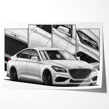 Load image into Gallery viewer, Hyundai Genesis G80 Sedan #046- #054
