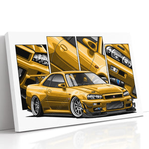 Nissan Skyline R34 #019 - #027