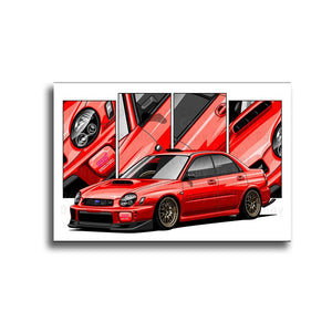 #077 SUBARU Impreza WRX 2nd Gen