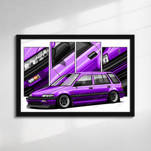 Honda Civic 4th Gen Wagon #472 - #480