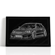 Load image into Gallery viewer, Honda Civic 06th Gen Hatchback 1999 - 2000 Type R #625-633
