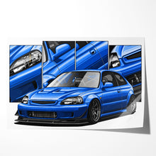 Load image into Gallery viewer, Honda Civic 06th Gen Hatchback 1999 - 2000 Type R #625-633
