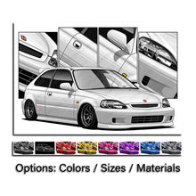 Load image into Gallery viewer, Honda Civic 06th Gen Hatchback 1999 - 2000 Type R #643-#651
