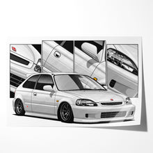 Load image into Gallery viewer, Honda Civic 06th Gen Hatchback 1999 - 2000 Type R #643-#651
