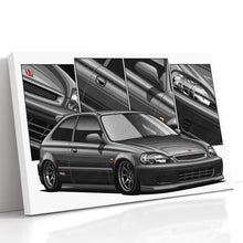 Load image into Gallery viewer, Honda Civic 06th Gen Hatchback 1999 - 2000 Type R #643-#651
