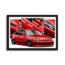 Load image into Gallery viewer, Honda Civic 06th Gen Hatchback 1999 - 2000 Type R #643-#651
