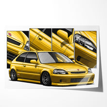 Load image into Gallery viewer, Honda Civic 06th Gen Hatchback 1999 - 2000 Type R #643-#651
