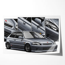 Load image into Gallery viewer, Honda Civic 06th Gen Hatchback 1999 - 2000 Type R #643-#651
