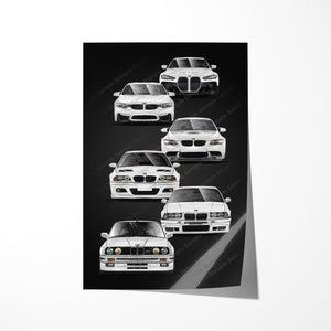 BMW 3 Series M3 E30 E36 E46 E90 E92 E93 F80 F82 G80 G82 #686