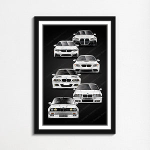 BMW 3 Series M3 E30 E36 E46 E90 E92 E93 F80 F82 G80 G82 #686