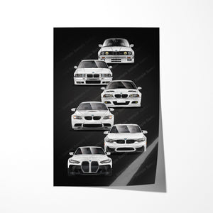 BMW 3 Series M3 E30 E36 E46 E90 E92 E93 F80 F82 G80 G82 #695