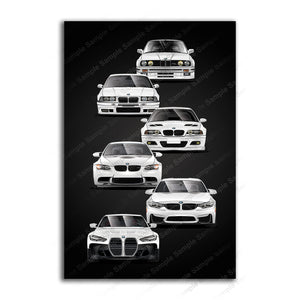 BMW 3 Series M3 E30 E36 E46 E90 E92 E93 F80 F82 G80 G82 #695