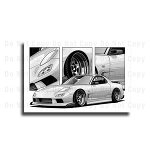 #037 Mazda RX7 FD