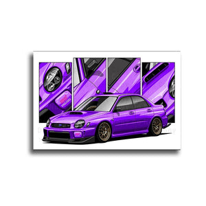 #080 SUBARU Impreza WRX 2nd Gen