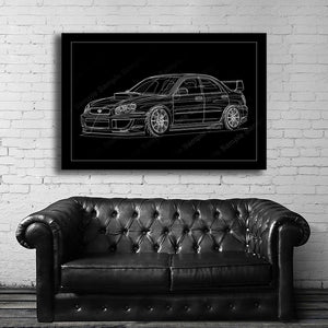 #257 Subaru WRX Blob Eye Sedan
