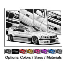 Load image into Gallery viewer, BMW M3 E36 Coupe Widebody #091- #099
