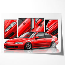 Load image into Gallery viewer, Honda Civic 5th Gen Coupe #211 - #219
