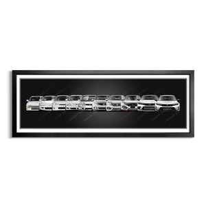 Honda Civic Generations EF 4TH EG 5TH EK 6TH EP 7TH FA 8TH FB 9TH FC FK 10TH FL FE 11TH #800